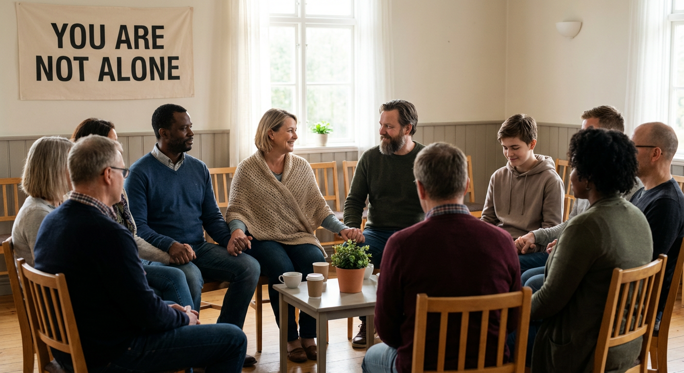 Support Group Circle